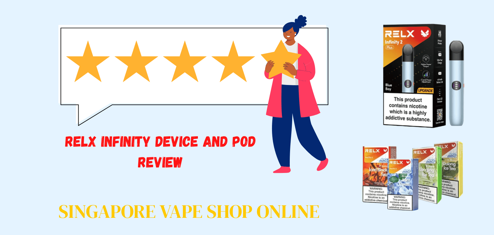 RELX Infinity Device and Pod Review | SG Vape Online Shop – SG VAPE ...
